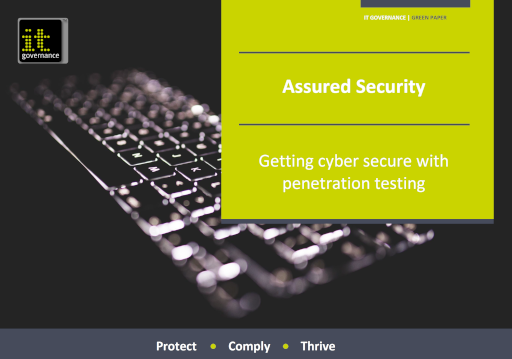Getting cyber secure with penetration testing - free pdf download