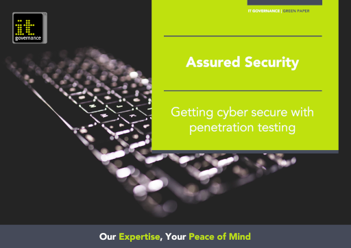 Getting cyber secure with penetration testing - free pdf download