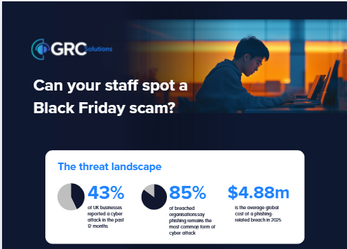 Free infographic: Can your staff spot a Black Friday scam?