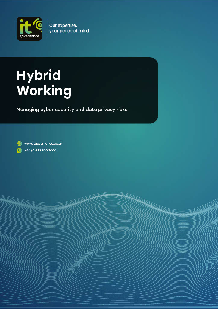 Hybrid Working - Managing cyber security and data privacy risks