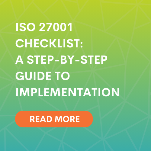 iso 27001 checklist