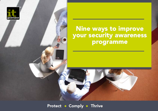 Nine ways to improve your security awareness programme