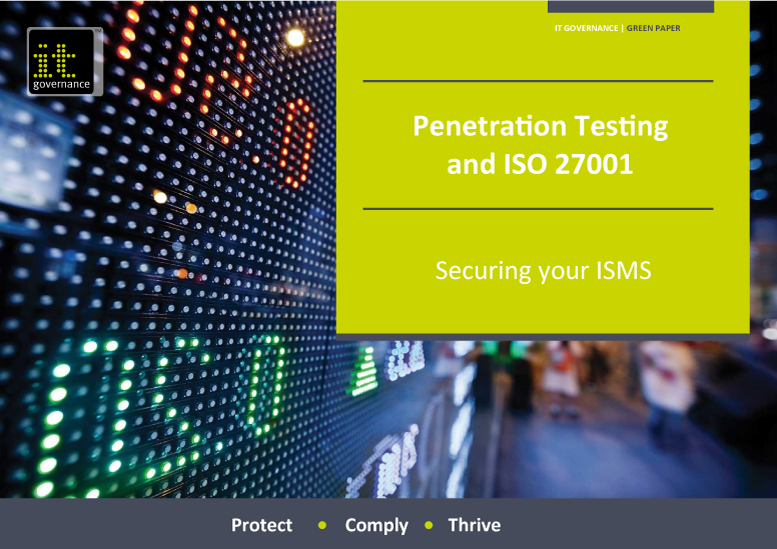 Penetration Testing and ISO 27001 – Securing your ISMS