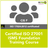 Certified ISO 27001 ISMS Foundation Training Course