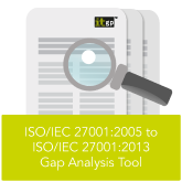 ISO 27001 2005 to 2013 Gap Analysis Tool