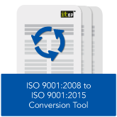 ISO 9001 2008 to ISO 9001 2015 Conversion Tool