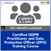 Certified GDPR Practitioner and Data Protection Officer (C-DPO) Accelerated Combination Training Course