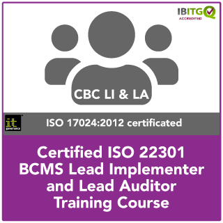 ISO 22301 Certified BCMS Lead Implementer and Lead Auditor Combination Course