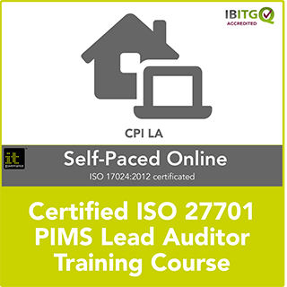Certified ISO 27701 PIMS Lead Auditor Self-Paced Online Training Course
