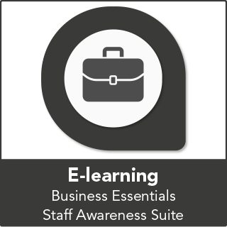 Staff awareness elearning suite covering business essentials